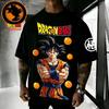 2026 Summer Fashion Dragon Ball Son Goku Retro High-quality Y2k Summer Unisex Loose and Breathable Cotton T-shirt Top