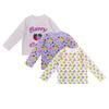 Star Girls Long Pyjama Set (Pack of 3)
