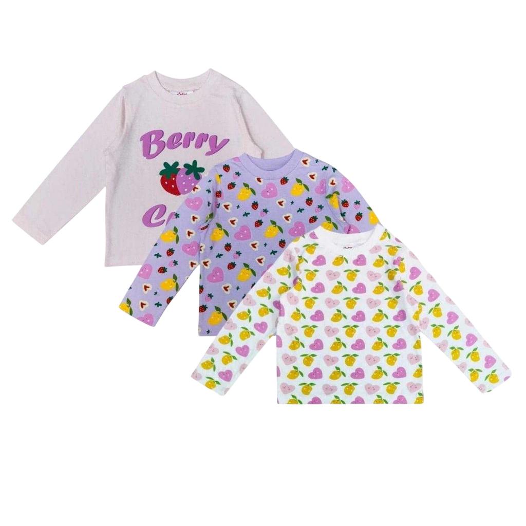 Star Girls Long Pyjama Set (Pack of 3)