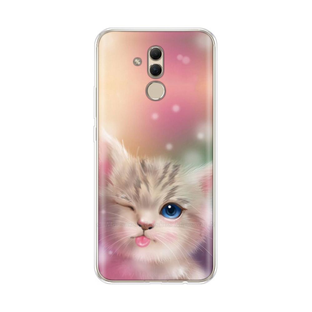 Silicone Case For Huawei Mate 20 Lite Silicon Soft TPU Case For Huawei Mate 20 Pro Mate20 Lite 20Lite SNE-LX1 Phone Cases Cover