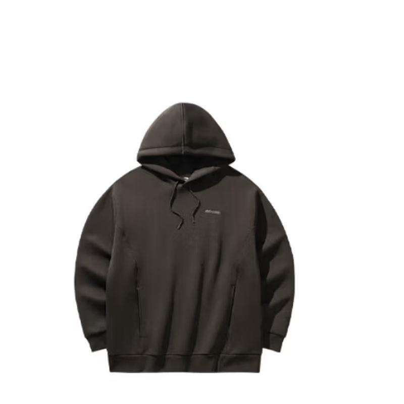 Anta Men's Stretch Kinetic Tech Retro Printed Pullover Hoodie
