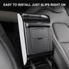 For Tesla Model Y Armrest Box Cover Model 3 Highland Central Control Armrest Decoration Interior Model 3 Accessories Protection