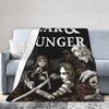 Fear and Hunger Marina Wolf Companion Fashion Blankets Game Wool Novelty Soft Throw Fashion Blanket for Bed Sofa All Season Travel