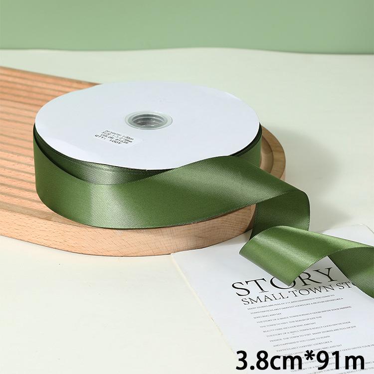 Quelle Olivgrün Geschenkverpackungsband Armeegrün Blumenverpackungsband Haaraccessoires Schleifenband