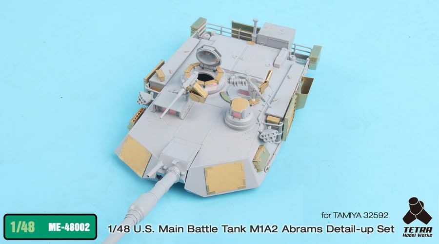 Tetra Model ME Series American M1A2 Abrams Tank T Plastic Model Parts ME4802 1/48 (for Company)