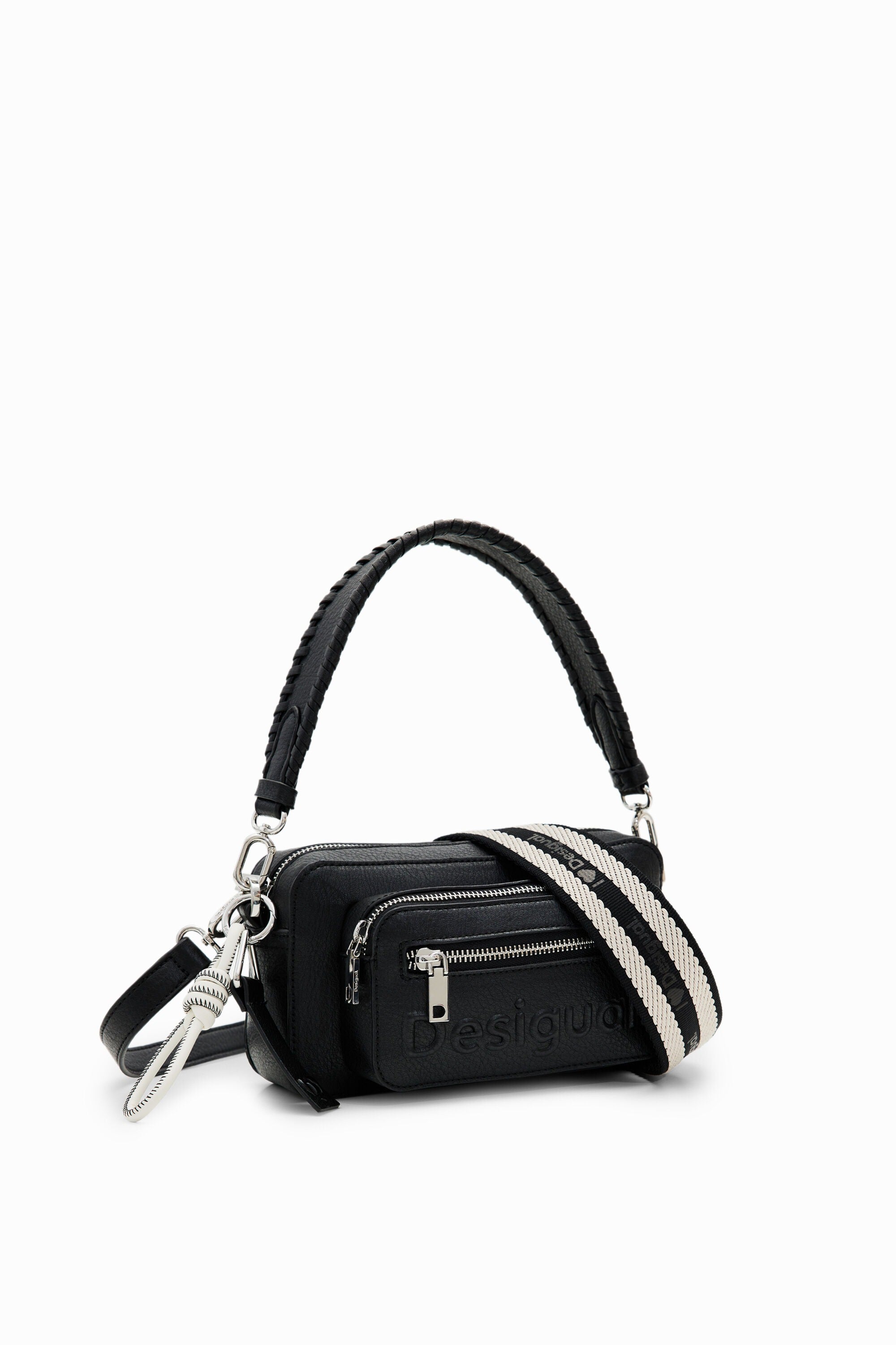 Desigual Negro Sac Bandoulière 24Saxp19 Noir Talla 24