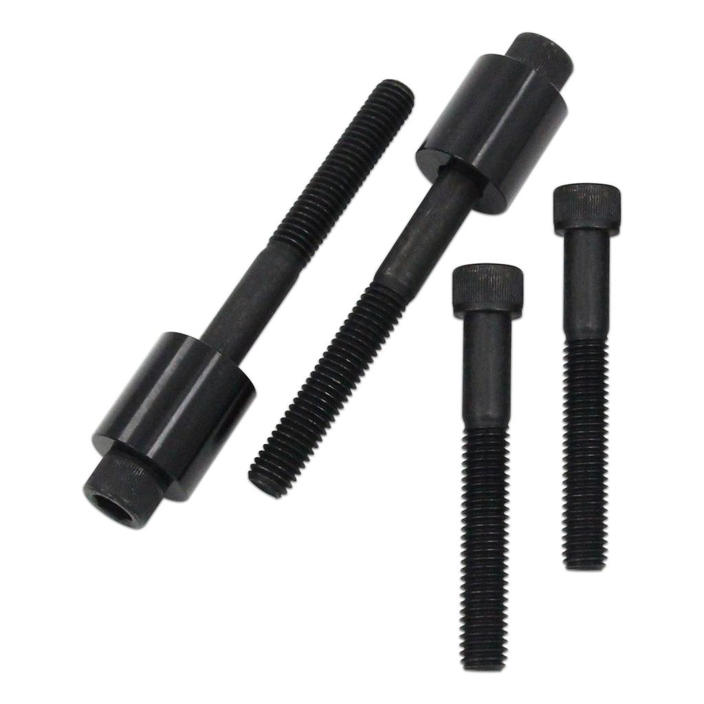 Aluminum Footpeg Spacer Floorboard Extension Kit Offering 1 To 1.5Inch Extension For Improved Leg Room On Motorcycle