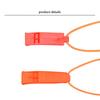 Safety  Lifesaving  Whistle Field Outdoor Camping Adventure Survival Warning Whistle (with Rope)