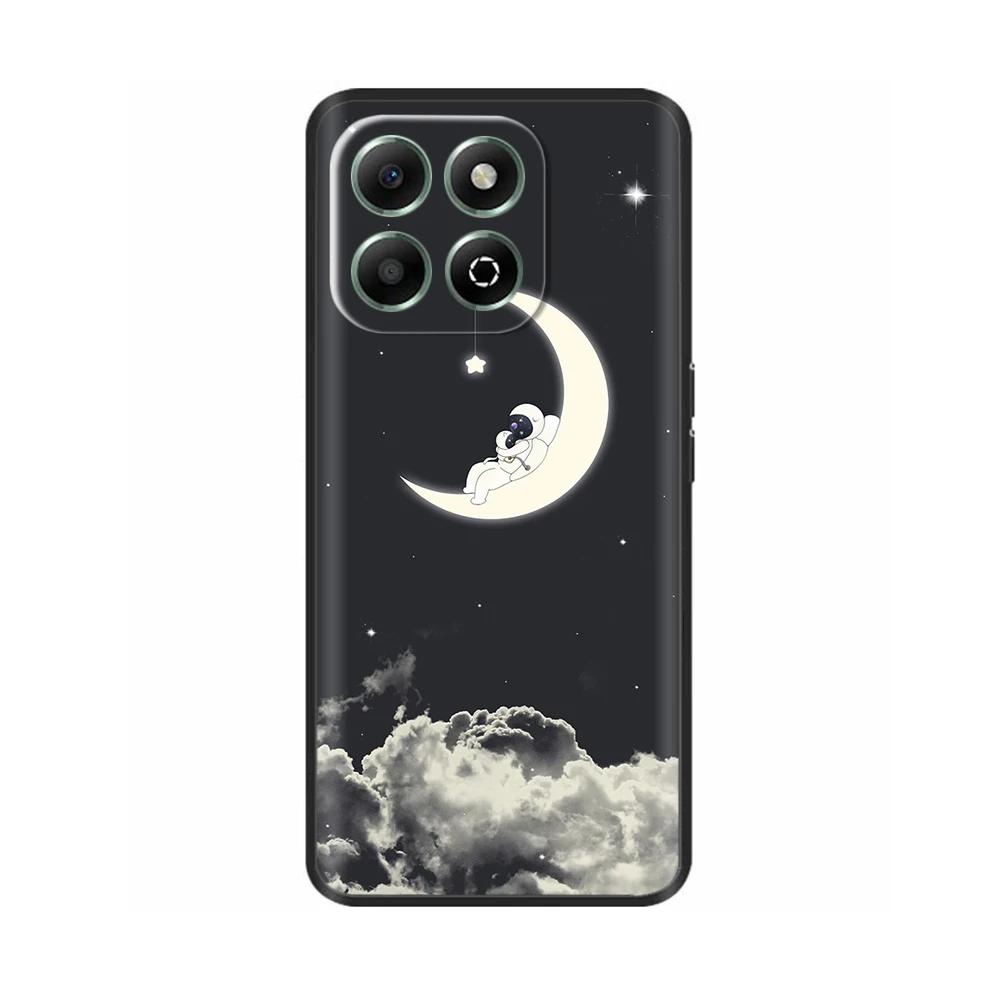 Handyhülle Für Honor X6b Hülle Schmetterling Flüssigsilikon Vollschutz Rückseite Für Honor X6b X 6b HonorX6b JDY-LX1 JDY-LX2