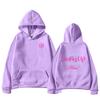 Katseye PINKY UP Kpop Print Hoodies Trendig Herren Damen Y2k Kapuzenpullover Sweatshirt Fleece Übergroß Trainingsanzug Streetwear Fans Geschenke Oberteile Jacken Anime Hoodie