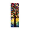Transparent Bookmark Stained Glass Flower Bookmark Floral Acrylic Suncatcher Colorful Set Plant Book