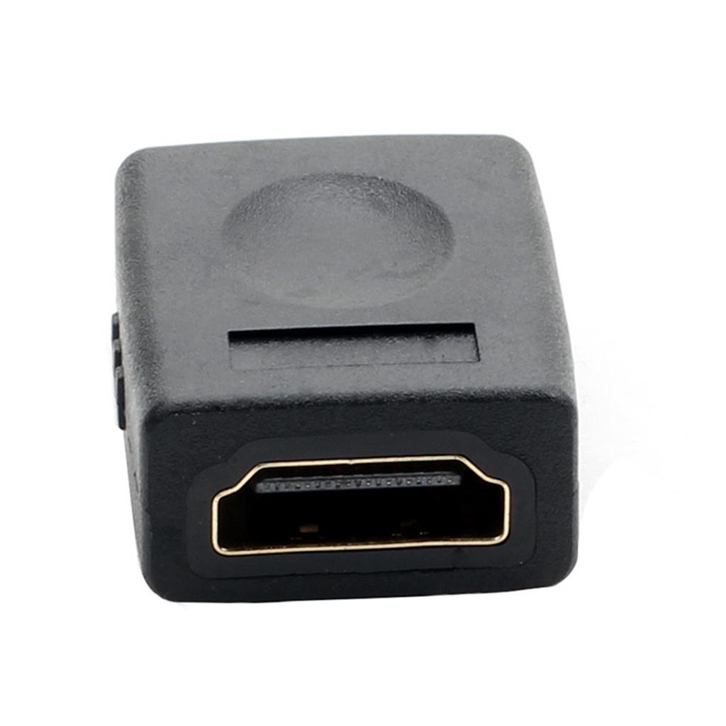 Compact HDTV Port Female to Female Adapter Supports 1080P 720P 4K Resolution for Extending Video Cable Length