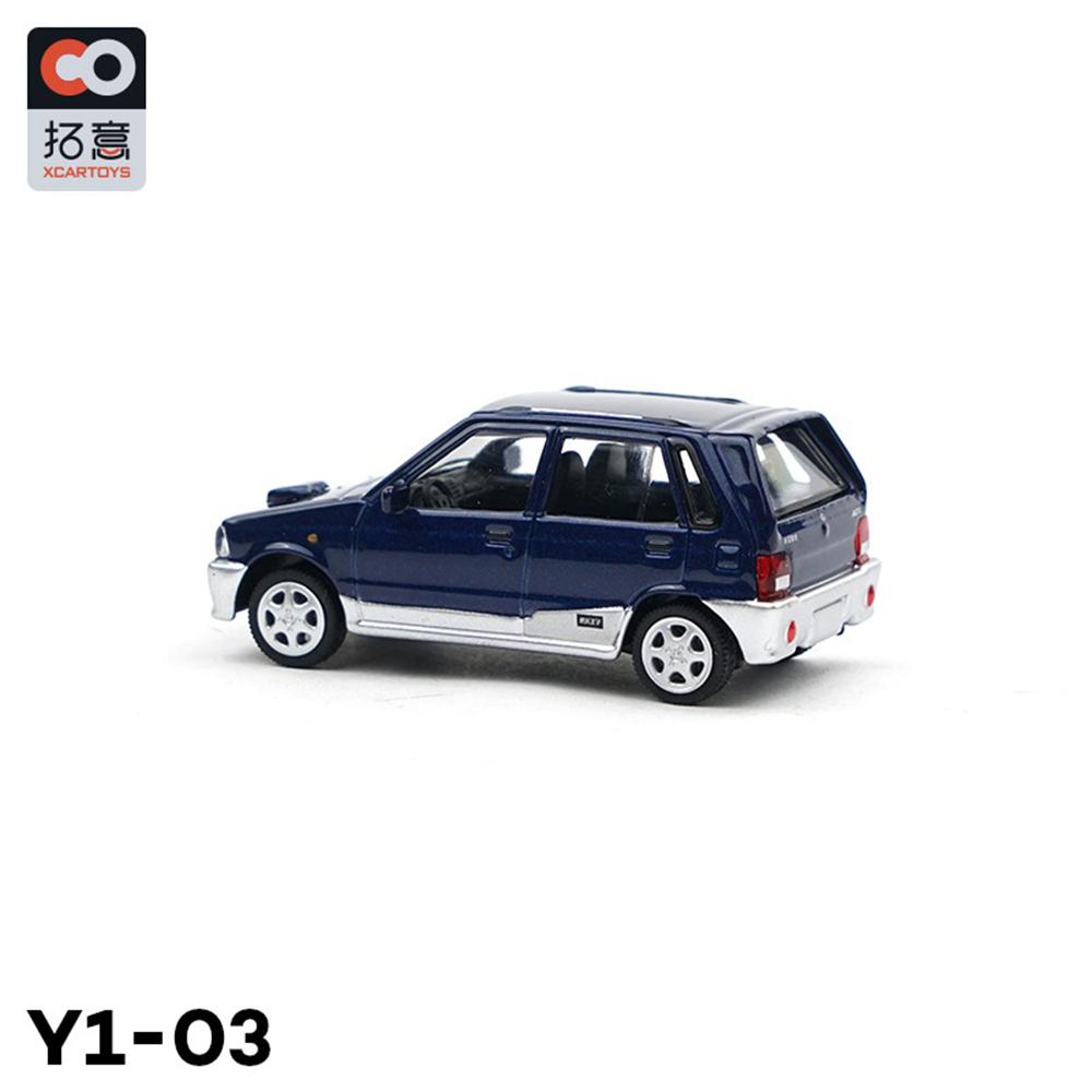 XCARTOYS 1/64 Miniature Model Alloy Car Model Toy Suzuki Alto Happy Prince Blue Real Appearance Decoration Collection Toy
