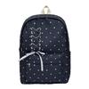 Schoolbag Girl's heart Atmosphere School bag Junior high school student High school student polka dot printing New backpack Travel light backpack