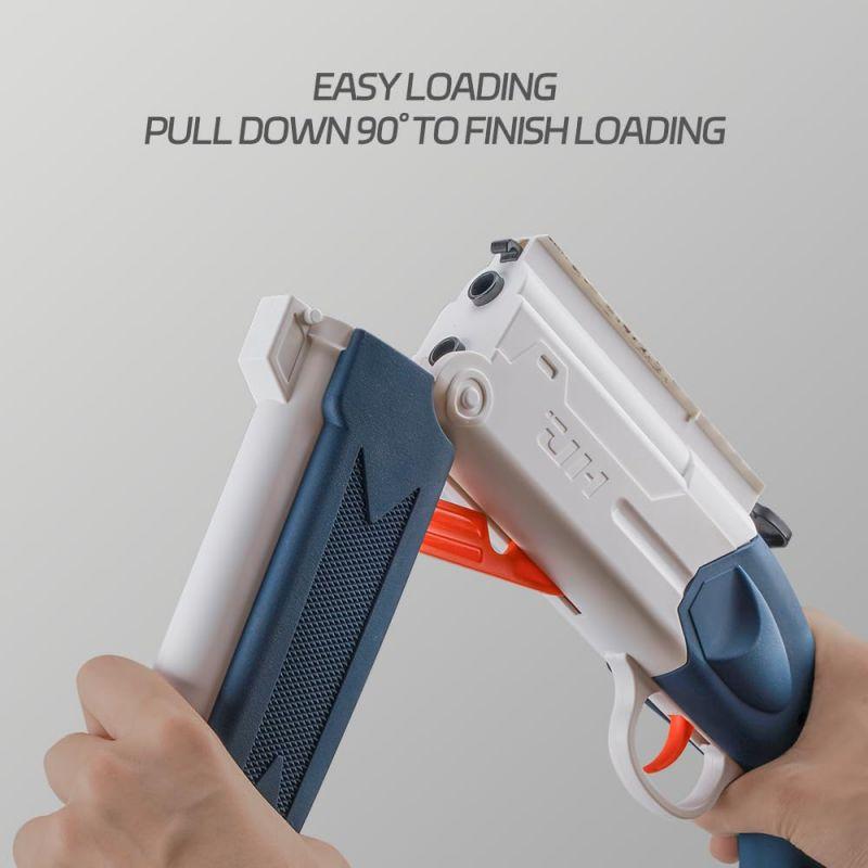 Double Barrel Toy Foam Blaster Soft Bullet Toy Shotgun with Shell Ejection ejecting Toy GunFake Airsoft RifleChristmas Gifts