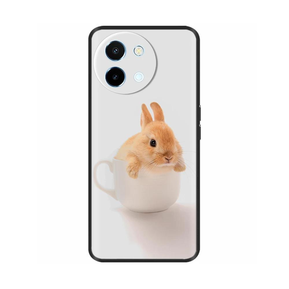 For Vivo Y38 5G Phone Case Cute Fashion Heart Flowers Cases For Vivo Y18 Soft Silicone Bumper Cover For Vivo Y18E Fundas Shells