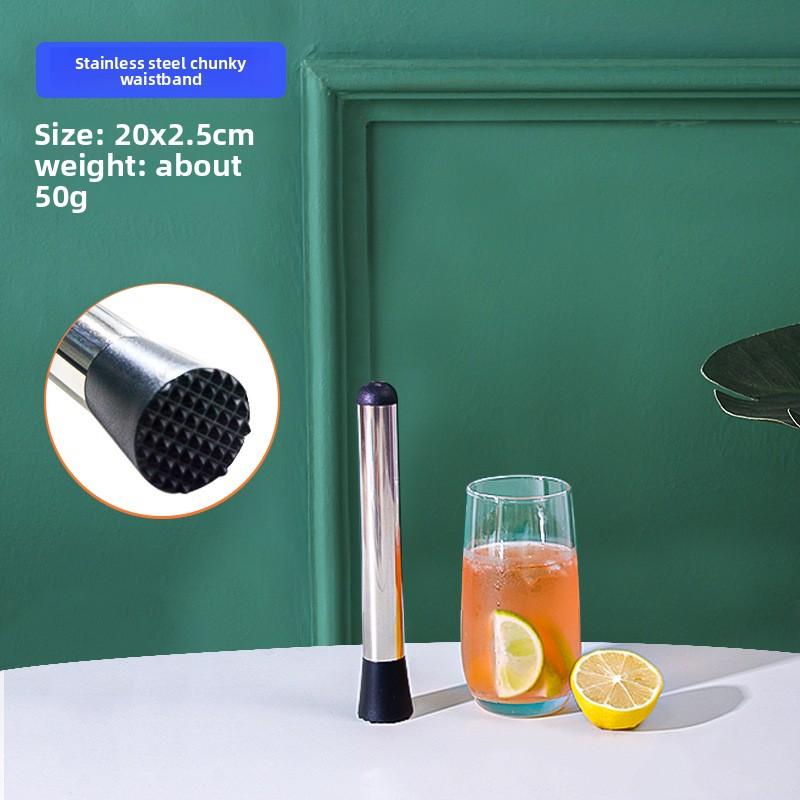 Stainless Steel Ice Breaker for Pounding Popsicles, Lemon Hammer, Hand-made Lemon Tea Tool, Household Ice-breaking Hammer