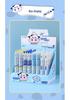 Cartoon Black Ink Gel Pen with 0.5mm Bullet Tip for Students