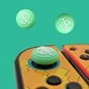 4Pcs Silicone Joystick Thumb Grips Cap Cover for NS Switch Lite Animal Crossing
