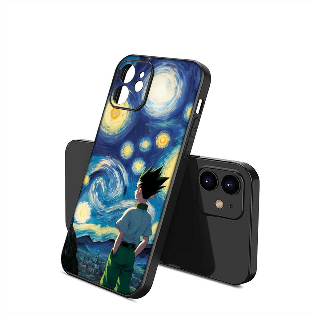 Killua Gon Chrollo Lucilfer Hunter X Hunter Phone Cover for Apple iPhone 16 11 Pro XS Max X XR 6 7 8 6S Plus + SE 2022 8+ Case