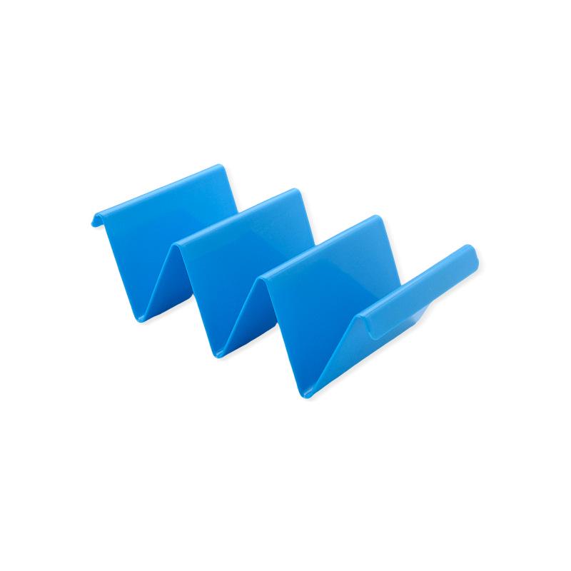 Mehrfarbiger gewellter Taco- & Pfannkuchenständer - Hohler mexikanischer Tortillahalter für BBQ