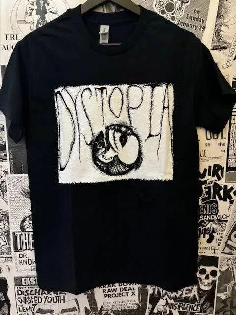 Dystopia Band Skull Rare Design Black Men Women Unisex Tshirt S-5XL Unisex T-Shirt