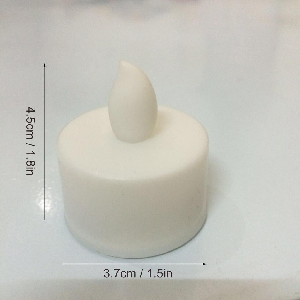 24Pcs LED Electronic Candle Light Flameless LED Tea Lights for Birthday Holiday Party Room Ambinece