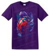 Ladybug T Shirt Colorful Floral Insect Art Nature Lover Gift Graphic Print Tee