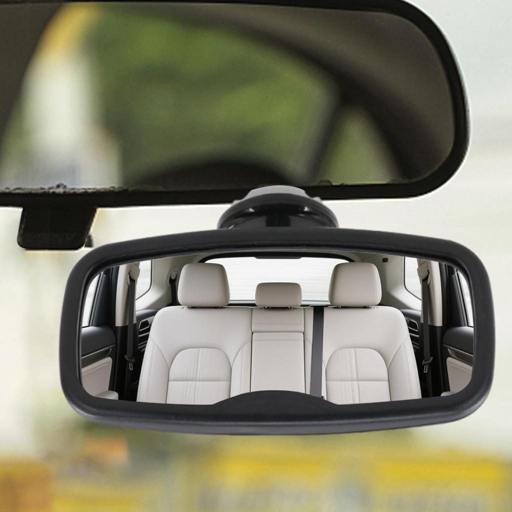Baby Rear View Mirror for Car Clip On Sun Visor Accessories Adjustable Wide Angle Backseat Mirrors for Boys Girls Backseat