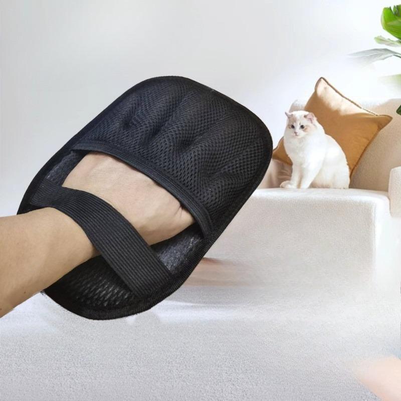 Pet Electrostatic Depilation Gloves, Bidirectional Brush for Collecting Cat and Dog Hair, Essential for Pet Keeping, Home Carpet and Sofa Depilation