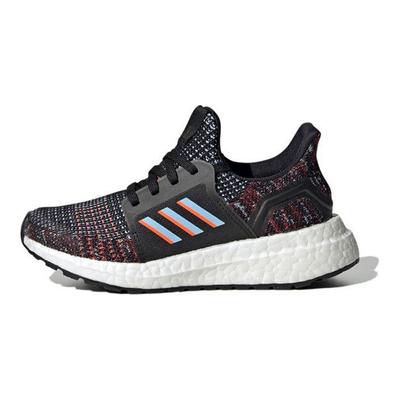 Ultraboost 19 Stoff Bequem Trendig Atmungsaktiv Low-Top Laufschuhe Kinder Laufschuhe Grau Schwarz Rot EF0940