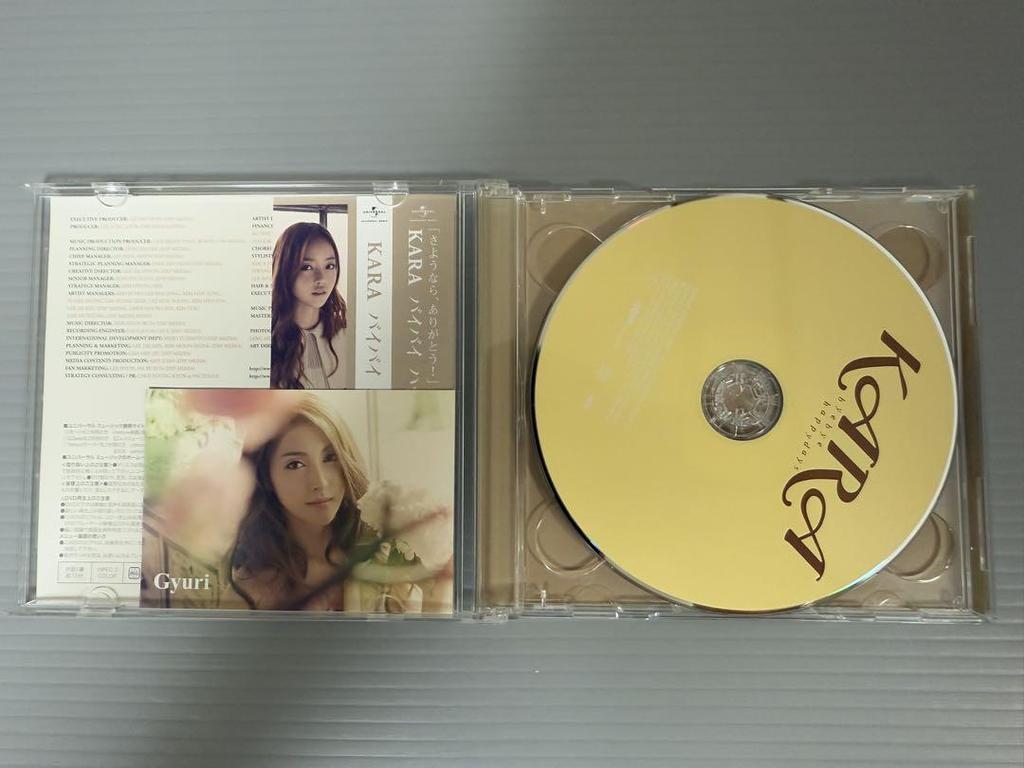 [USED] KARA Bye Bye Happy Days Seungyeon Autographed CD