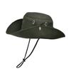 9256 summer outdoor fishing hiking hat children breathable versatile sun hat men's large brim sun protection bucket hat