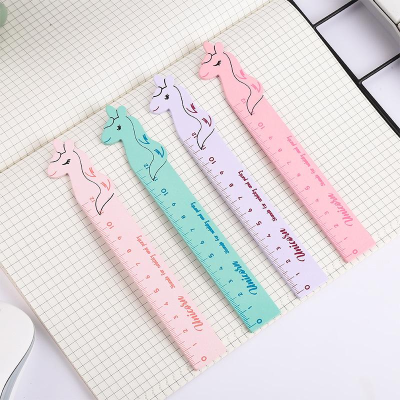Cartoon Cute Creative Portable Student Stationery Measuring Ruler