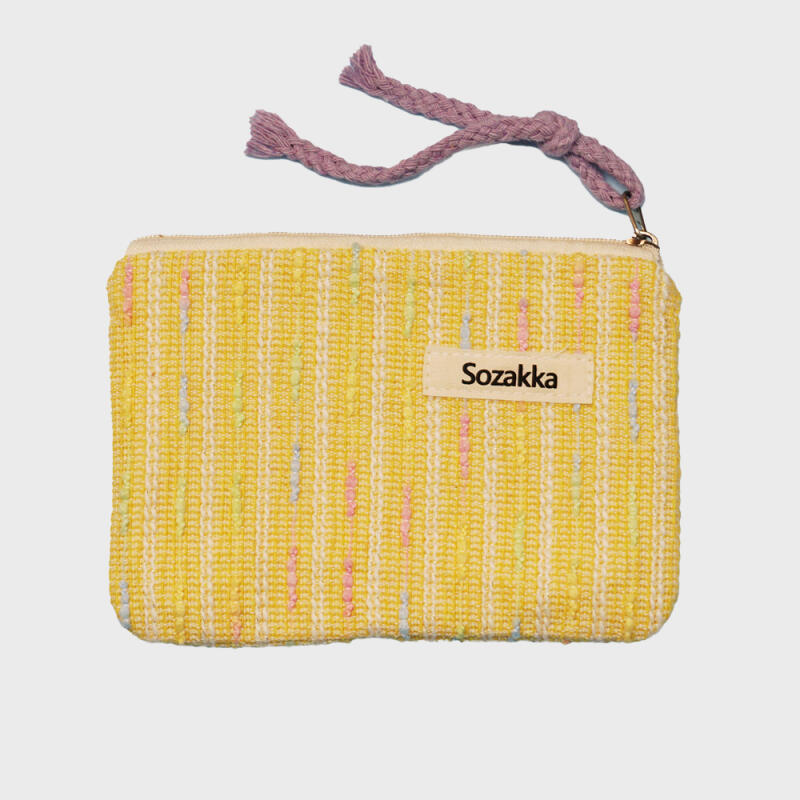 Mini Lovely String Handmade Style Makeup Pouch