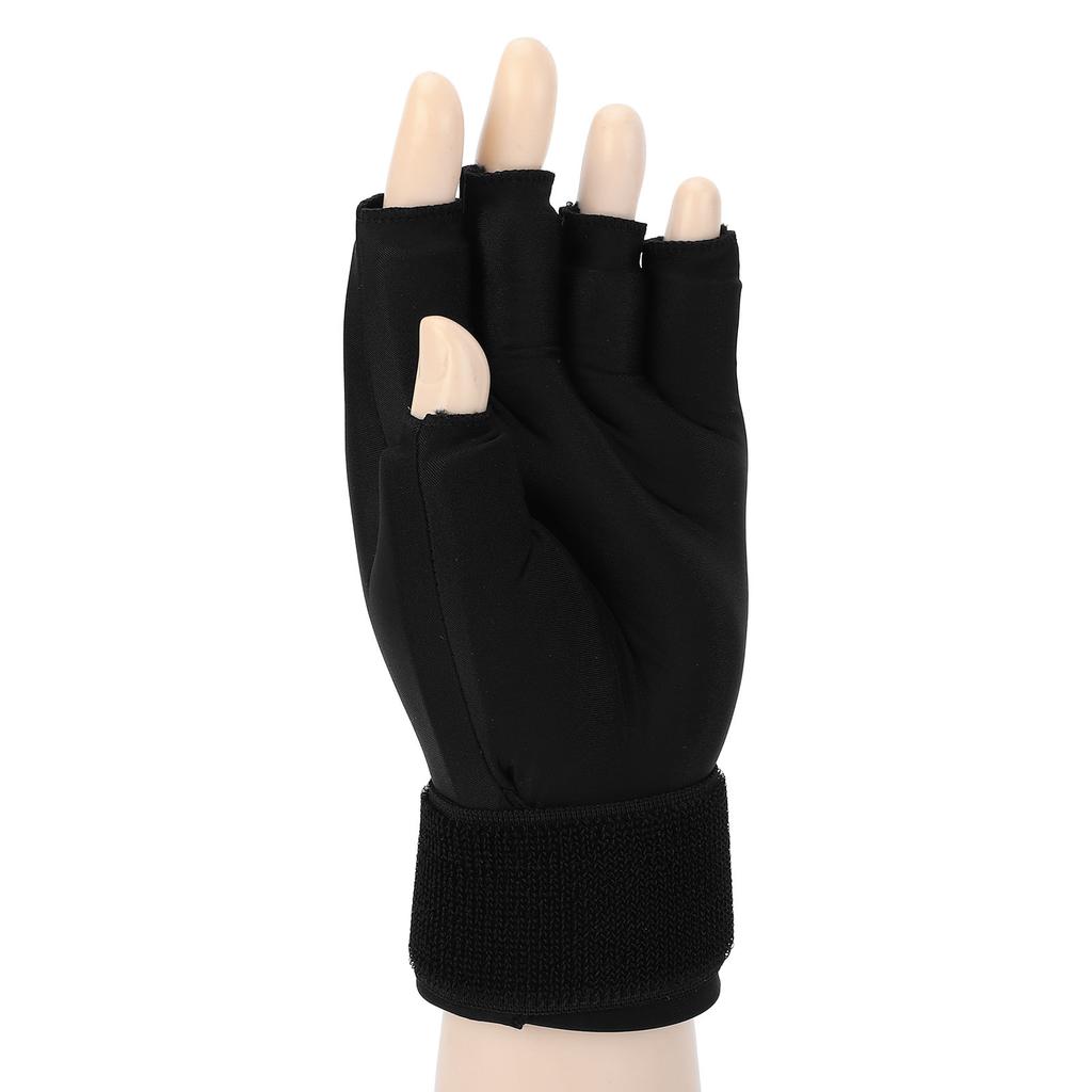 Finger Compression Ice Glove Adjustable Wrist Strap Discomfort Relief Hand Wrist Ice Pack Glove for Carpal Tunnel Tendinitis