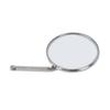 10pcs Type 5 Dental Inspection Mirror Stainless Steel Clear Observation Oral Care Teeth Mirror