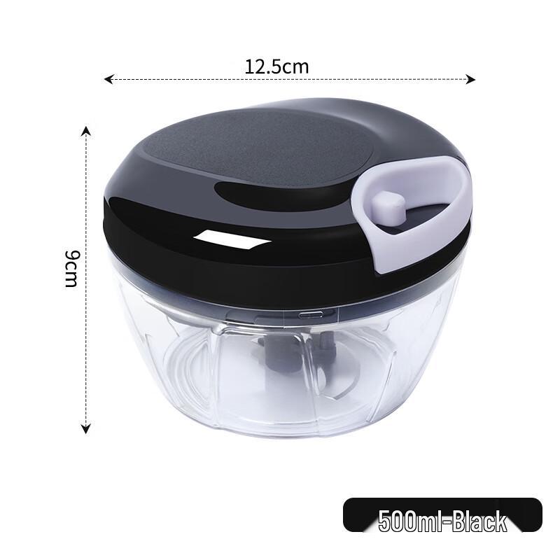 Multifunktionales manuelles Lebensmittelhackgerät & Knoblauchpresse Set