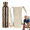 Copper Water Bottle for Drinking Leakproof Insulated Water Bottle Portable Leakproof 27Oz Cup for Hydration Gym Outdoor Hiking