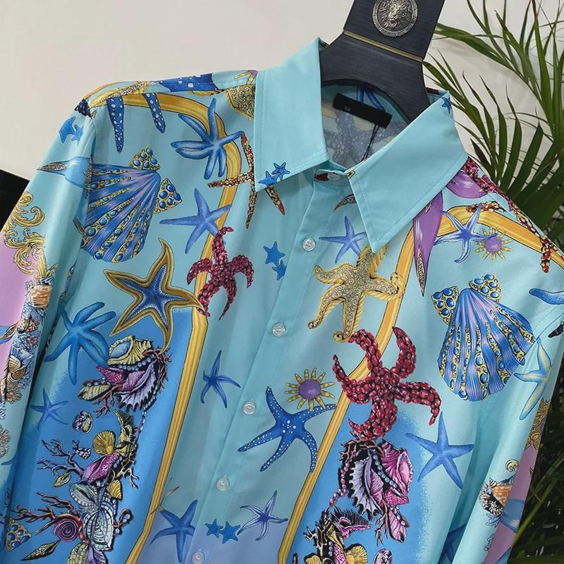 Herren Trend Strickjacke mit Digitaldruck Frühling 2023