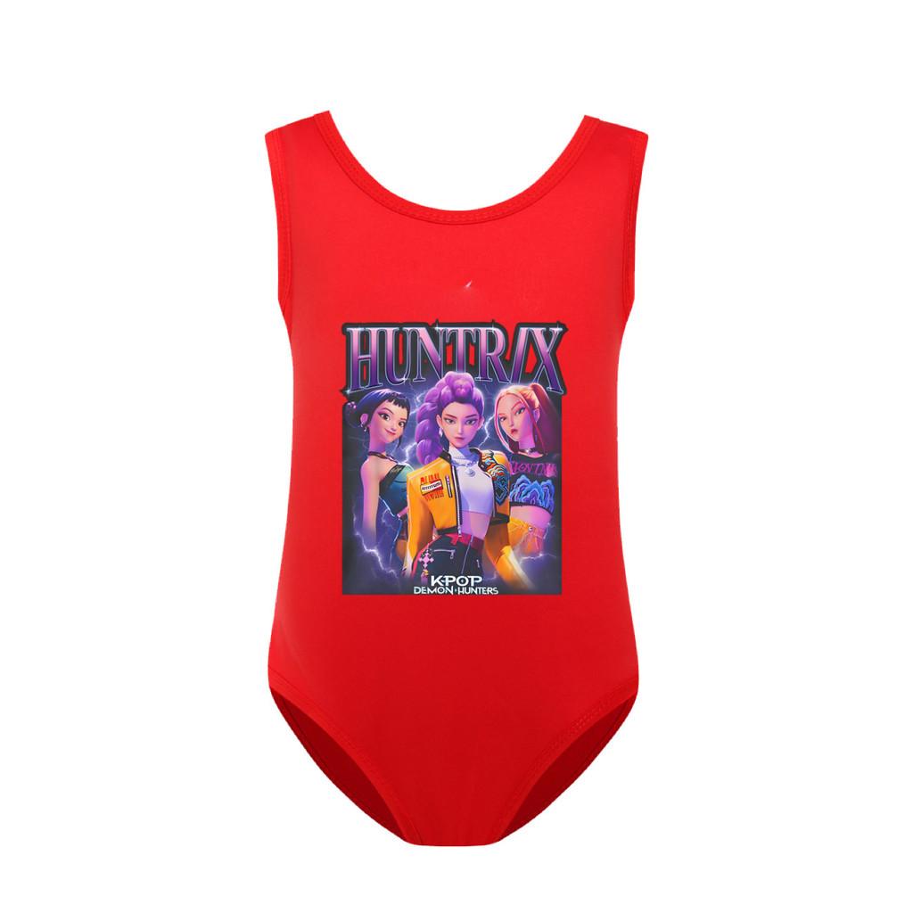 5029 Kids Girls Rumi Mira Zoey Print Swimsuit Swimming One-piece Bodysuit Swimwear