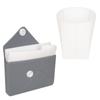 Portable 8 Oz Silicone Beverage Mug folding Water Cup for Camping Hiking Backpacking Traveling Cruise Outdoor Activities