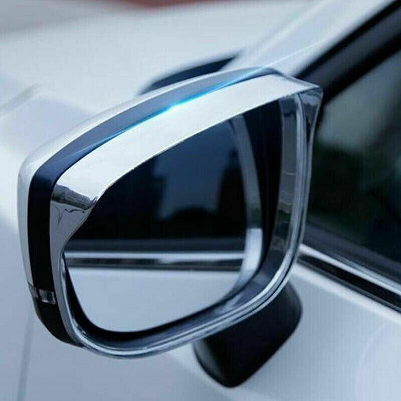 Chrome 2PCS Side Rearview Mirror Stripe Cover Trim For Mazda CX-5 CX5 2017-2023