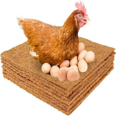 10 sztuk mat gniazdowych dla kur z naturalnego włókna kokosowego, legowisko dla kur, wielofunkcyjne artykuły dla drobiu do znoszenia jaj