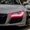X-STYLE LED Daytime Running Lights, Eagle Eye Spotlights, 23mm LED Bolt Type, Large Bead Design, Waterproof, High Brightness, Flush Mount, 12V Only,