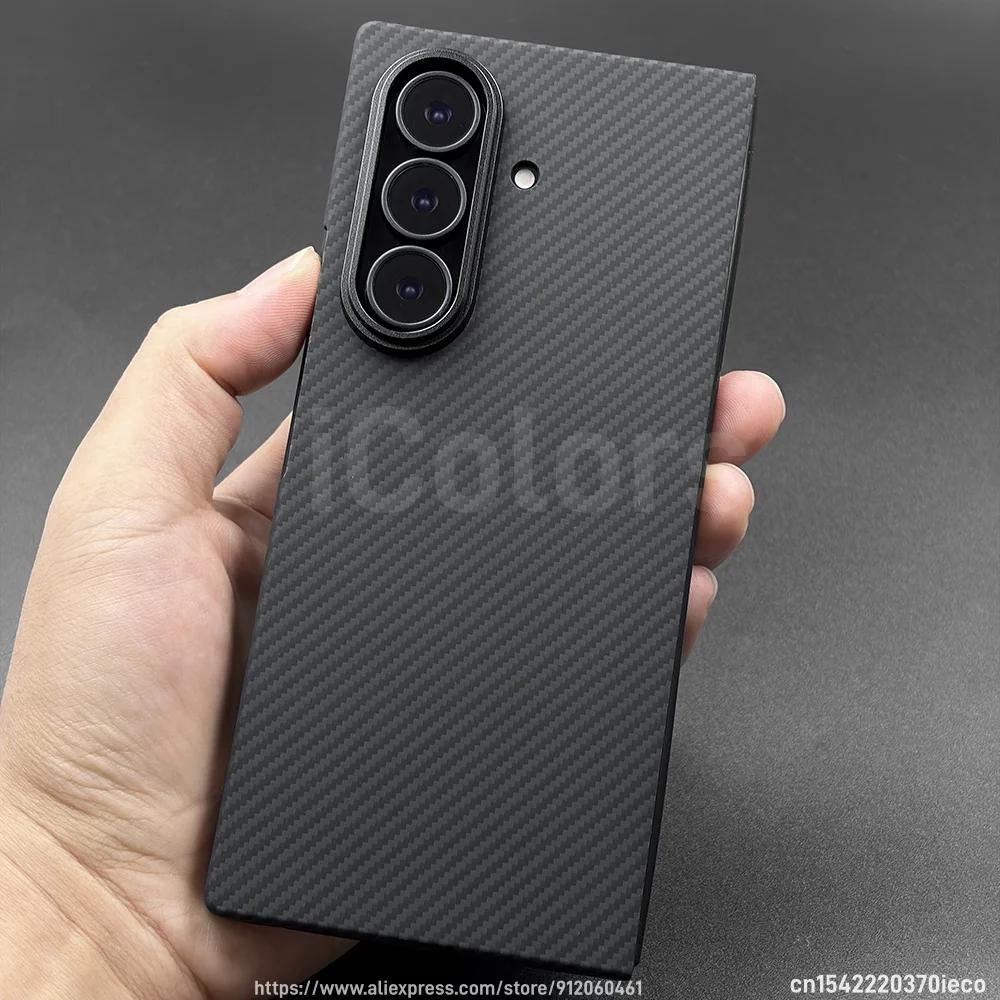 For Samsung Galaxy Fold 8 Ultra Aramid Carbon Fiber Case Hinge Case Front Cover Magnetic Magsafe Ultra Thin Lightweight Cover