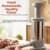 Food-Grade Sausage Stuffer Stainless Steel Sausage Filler Meat Enema Device Homemade Use