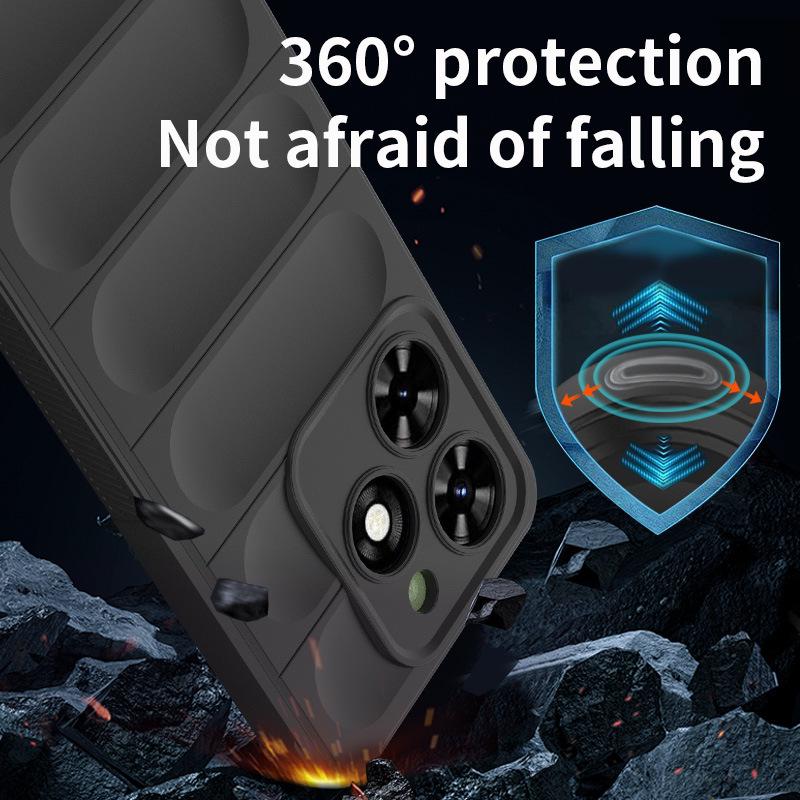 Coque pour téléphone Infinix Hot 40 Skin-Feel Antidérapante et Anti-Chute pour Spark40 Pro