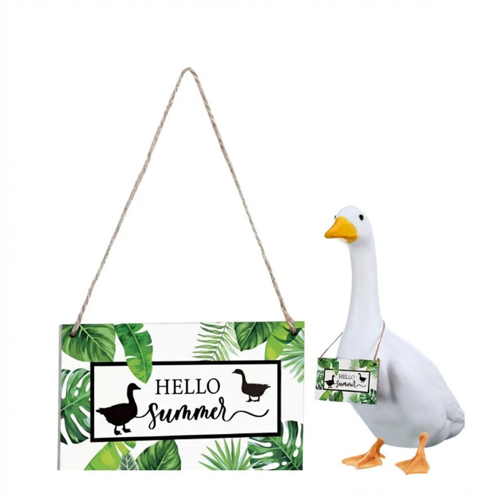 Veranda-Schild, Wachdienst-Schild, Dekoratives Holzhandwerk, Hofgarten-Schild, Holzschild