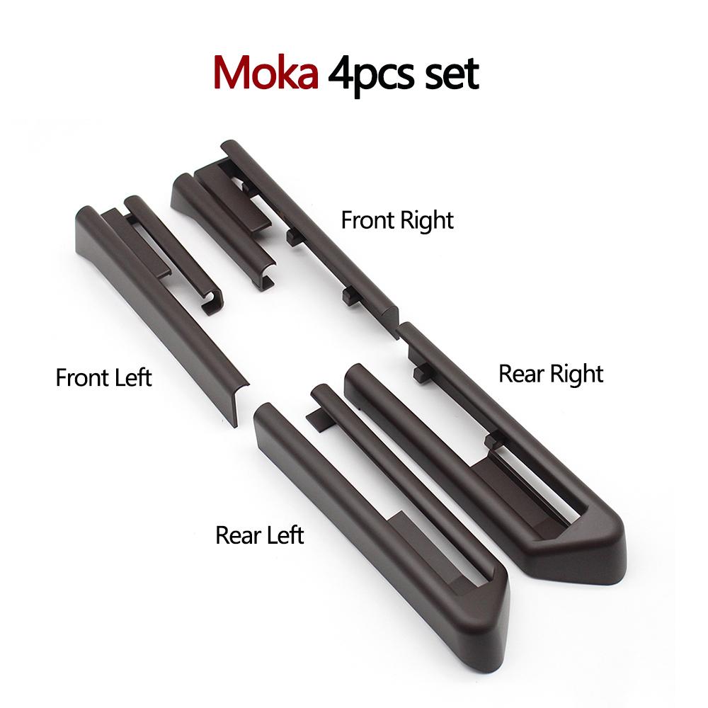 Interior Car Left Right Seat Sliding Track Rail Cover Trim Replacement For BMW X5 X6 E70 E71 E72 2007-2014